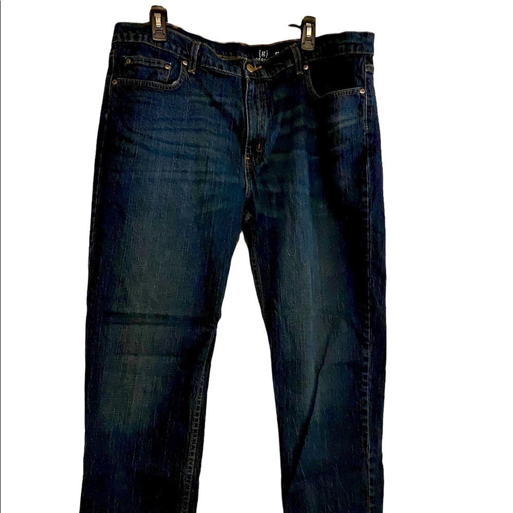 Slim straight Mens jeans
